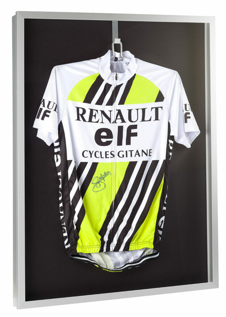 Jersey framing 3 Einrahmung Trikot Radspor 1t
