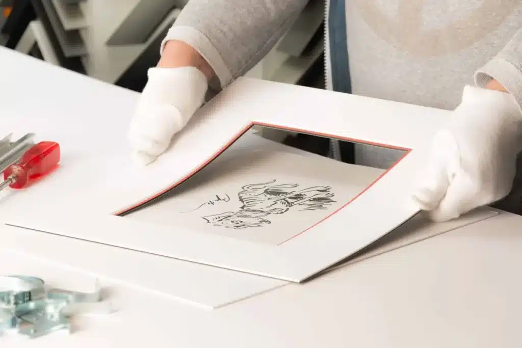 Bild mit Passepartout einrahmen