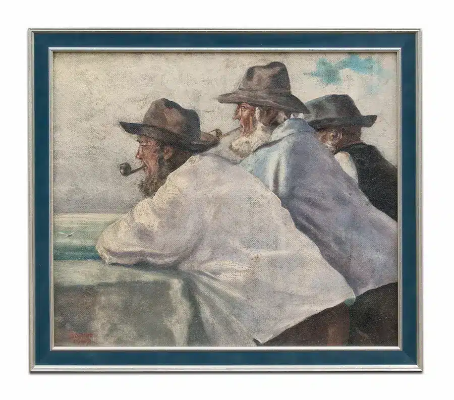 Bild Restauration Leinwand - Nachher
